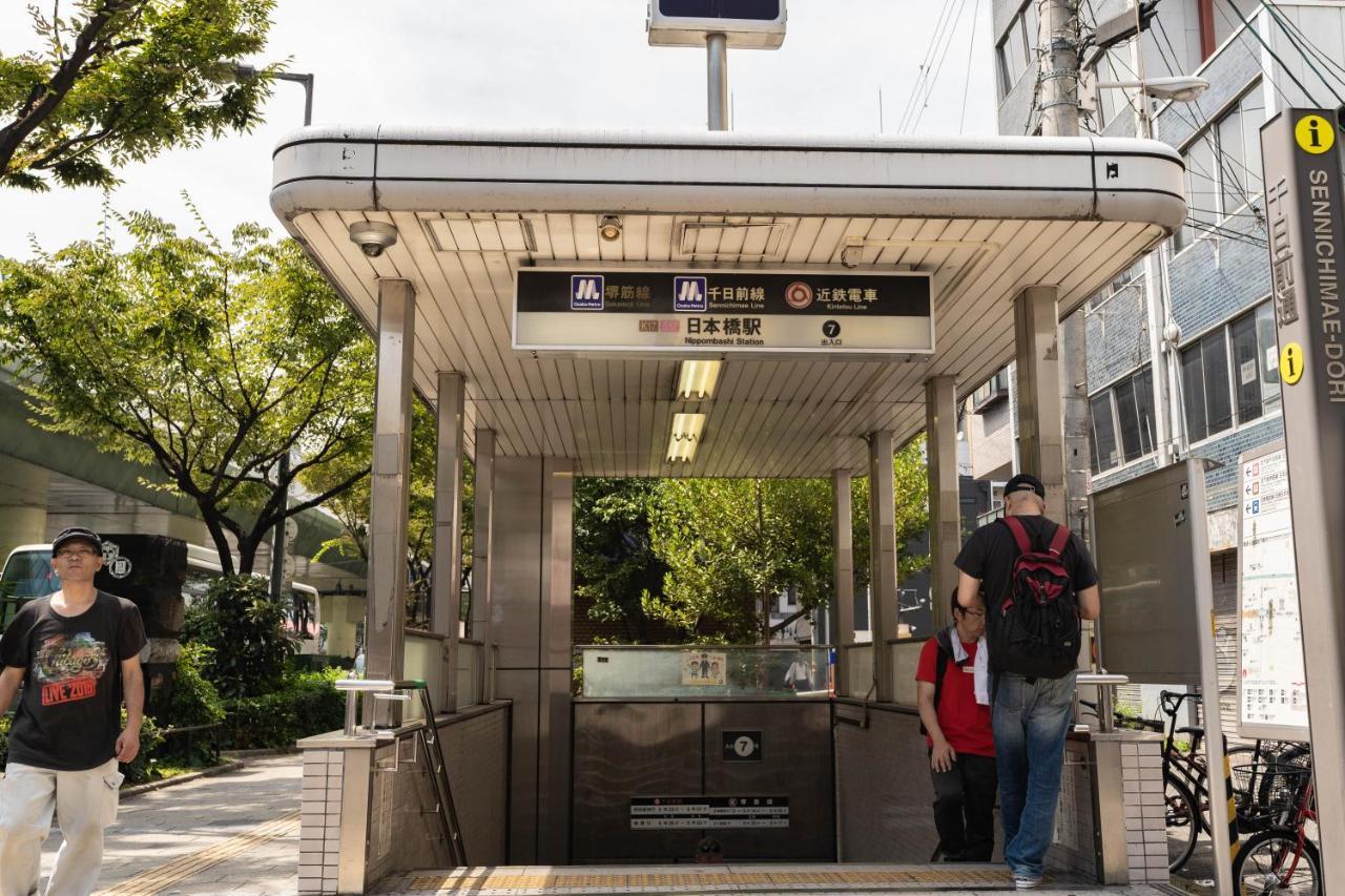 大阪道顿堀 铁甲猫の家 Διαμέρισμα Εξωτερικό φωτογραφία
